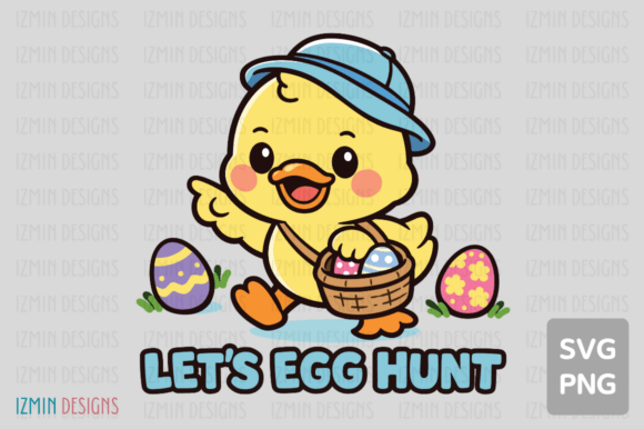 Cute Easter Chick Egg Hunt SVG PNG Art: A Practical Asset Review