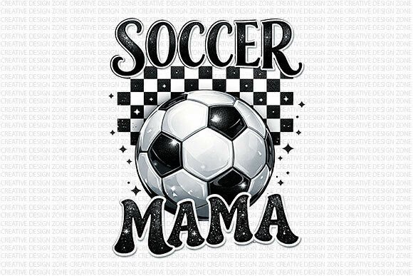 Show Your Pride with the Ultimate Soccer Mama PNG Design