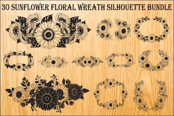 Sunflower Floral Wreath SVG Bundle: A Comprehensive Guide for Creators