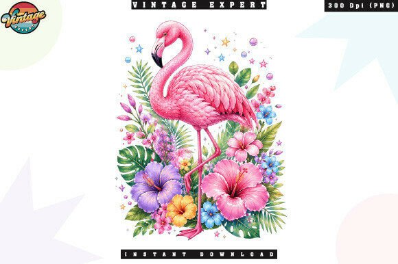 Tropical Pink Flamingo Floral PNG: A Strategic Asset for Brand Identity and Product Design